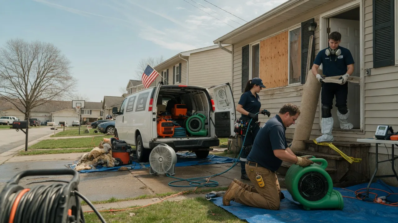 Water Damage Restoration in Folsom, WV near me